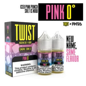 Pink 0 (Iced Pink Punch Lemonade) - Salt Nicotine