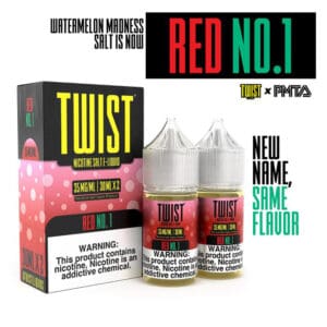 Red No. 1 (Watermelon Madness) - Salt Nicotine