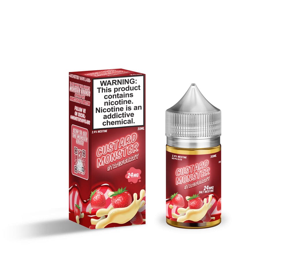 Custard Monster Strawberry Salt