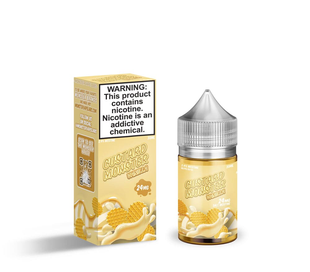 Custard Monster Vanilla Salt